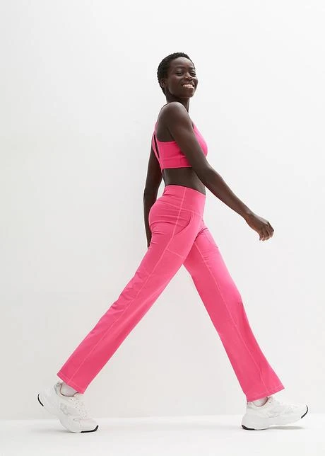 Legging De Sport Sculptant Avec Poches, évasé 2 Legging De Sport Sculptant Avec Poches, évasé – Image 2