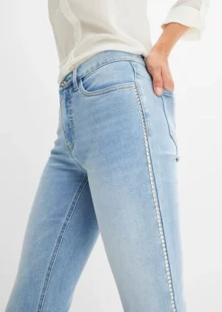 Jean Extensible Skinny Avec Rivets -Mode Femme 23200534 mmcLhYC3