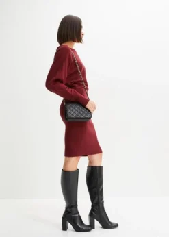 Robe En Maille à Laçage -Mode Femme 23202288 QlH8CNk9