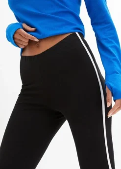 Legging De Sport Avec Rayures Contrastantes, Longueur Cheville -Mode Femme 23202751 GF1bTr5X