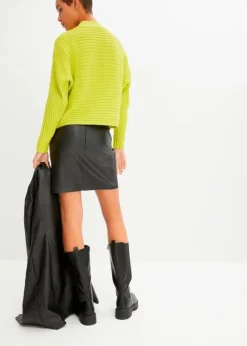 Jupe Enduite -Mode Femme 23202805 sE0PUTGR