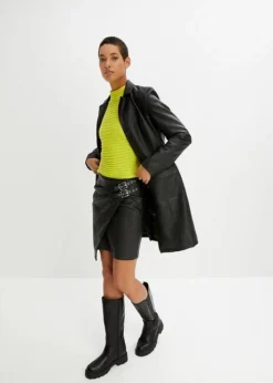 Jupe Enduite -Mode Femme 23202808 OrKcMMJq