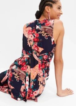 Robe Longue Avec Détail Croisé -Mode Femme 23203839 ZLSA8y89