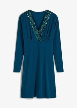 Robe Avec Application De Sequins
