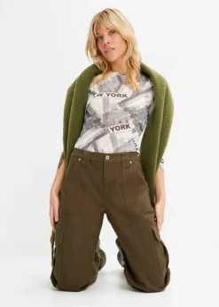 Rainbow Pantalon Cargo En Twill -Mode Femme 23206783 zKZBbhTq