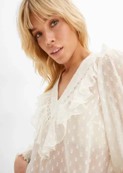 Rainbow Blouse à Ruchés -Mode Femme 23206789 PueGKV5C