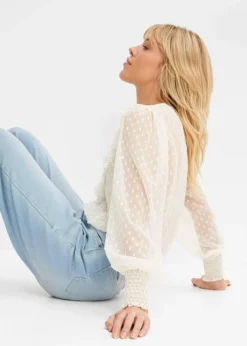 Rainbow Blouse à Ruchés -Mode Femme 23206955 qeNQPlpT