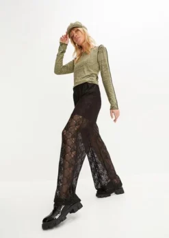 Rainbow Pantalon Avec Dentelle -Mode Femme 23206984 nsoybEPS