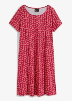 Robe T-shirt à Motif Floral