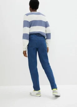 Jean Taille Haute Mom, Extensible -Mode Femme 23208170 KMoAFsg0