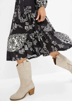 Robe Avec Jupe Ample Dansante -Mode Femme 23208747 4XFqTliB