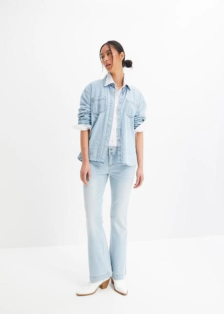 Jean Bootcut Taille Moyenne, Stretch 4 Jean Bootcut Taille Moyenne, Stretch – Image 4