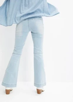 Jean Bootcut Taille Moyenne, Stretch 8 Jean Bootcut Taille Moyenne, Stretch -Mode Femme 23209547 TcACjFD1