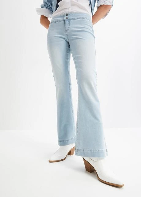 Jean Bootcut Taille Moyenne, Stretch 2 Jean Bootcut Taille Moyenne, Stretch – Image 2