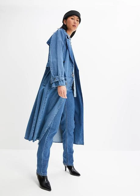 Jean High Waist Straight, Extensible 4 Jean High Waist Straight, Extensible – Image 4