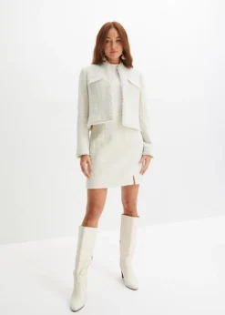 Jupe En Bouclé -Mode Femme 23209700 sXOx8bC1