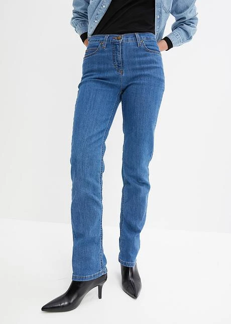 Jean High Waist Straight, Extensible 2 Jean High Waist Straight, Extensible – Image 2