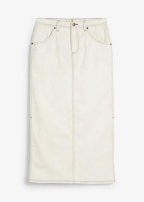 Jupe En Jean Longueur Midi 1 Jupe En Jean Longueur Midi