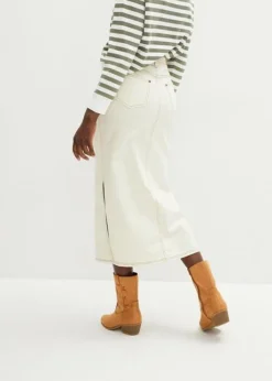 Jupe En Jean Longueur Midi 9 Jupe En Jean Longueur Midi -Mode Femme 23209927 urTLReLF