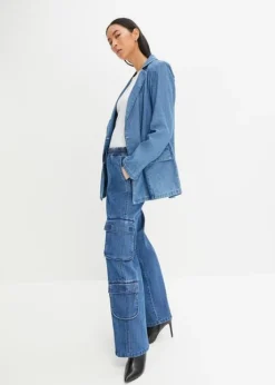 Rainbow Jean Cargo Large -Mode Femme 23210651 zMJsb151