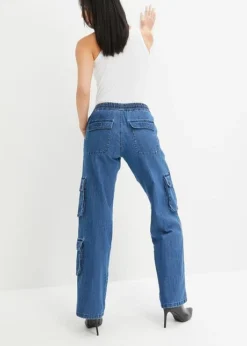 Rainbow Jean Cargo Large -Mode Femme 23210678 ICxEVojN