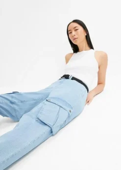 Rainbow Jean Cargo Coupe Barrel -Mode Femme 23210892 GLhITQpg