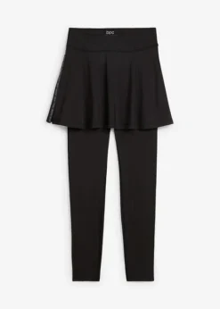 Legging De Sport Sculptant Avec Jupe, Longueur Cheville