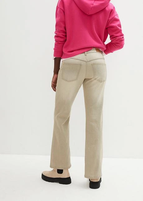 Jean Mid Waist Wide Leg, Tinting 3 Jean Mid Waist Wide Leg, Tinting – Image 3