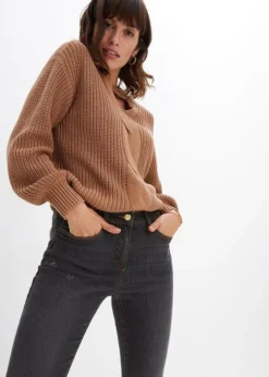 Jean 7/8 Bootcut Avec Boutons Décoratifs -Mode Femme 23213068 0fcV5OLe