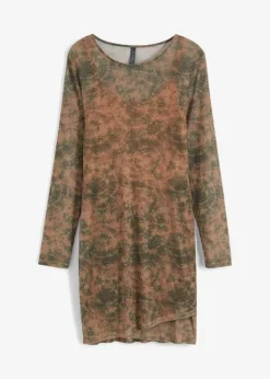 Rainbow Robe En Mesh Doublée