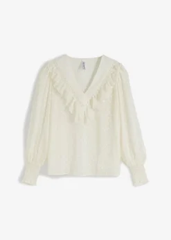 Rainbow Blouse à Ruchés