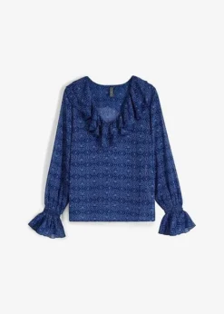 Rainbow Blouse Avec Ruchés En Polyester Recyclé