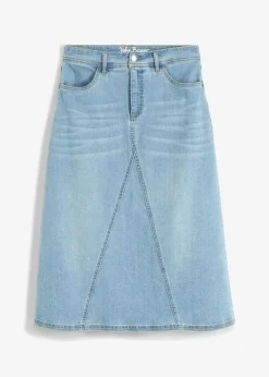 Jupe En Jean Extensible, Taille Haute