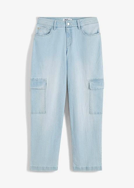 Jean Cargo Taille Moyenne, Stretch 1 Jean Cargo Taille Moyenne, Stretch