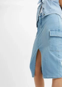 Jupe Cargo En Jean -Mode Femme 23214401 vBZlSnjL