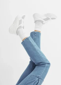 Rainbow Jean Cargo Straight Délavé -Mode Femme 23214435 8jRJEfm9