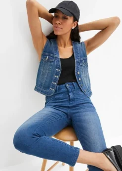 Jean Skinny Taille Haute, Doux -Mode Femme 23214438 agA4njAv