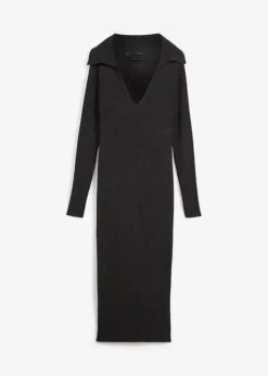 Robe En Maille à Col Polo -Mode Femme 23214752 S1BvQKE8