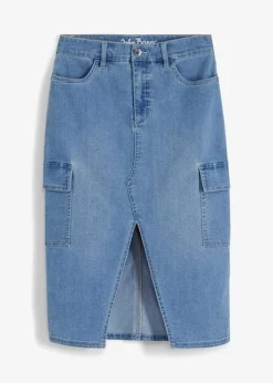 Jupe Cargo En Jean -Mode Femme 23215024 jfA3j5kE