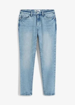 Jean Slim Taille Moyenne, Cropped