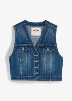 Gilet Sans Manches En Jean Stretch
