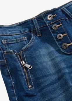 Rainbow Jean Boyfriend Avec Détails Zips -Mode Femme 23215309 6ZdLL7EC