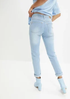 Jean Droit Mid Waist, Stretch -Mode Femme 23215632 Sh0pzTyl