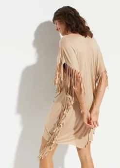 Robe-tunique De Plage En Viscose 9 Robe-tunique De Plage En Viscose -Mode Femme 23215656 twuTbD7R