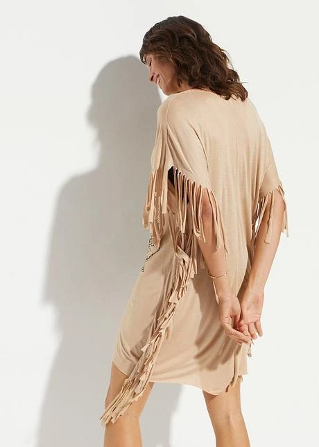 Robe-tunique De Plage En Viscose 3 Robe-tunique De Plage En Viscose – Image 3