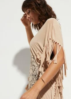 Robe-tunique De Plage En Viscose 11 Robe-tunique De Plage En Viscose -Mode Femme 23215657 hZOGIYpG