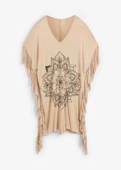 Robe-tunique De Plage En Viscose