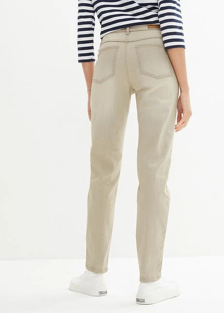 Jean Mid Waist Mom, Extensible 3 Jean Mid Waist Mom, Extensible – Image 3