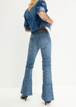 Rainbow Jean Flare Avec Mélange De Motifs 10 Rainbow Jean Flare Avec Mélange De Motifs -Mode Femme 23217583 H1kGRHZ4