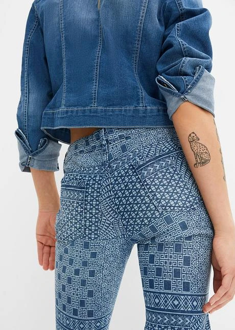 Rainbow Jean Flare Avec Mélange De Motifs 6 Rainbow Jean Flare Avec Mélange De Motifs – Image 6